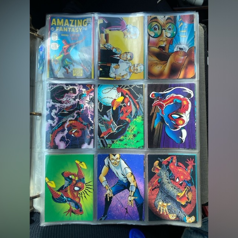 Whole collection of collectible cards